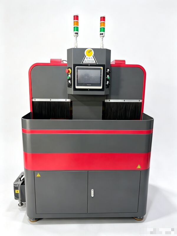 AF060 model is a dual-station automatic precision cutting machine used for half-cutting of silicon steel/non-crystalline/nanocrystalline/iron powder core/iron silicon aluminum/magnetic core pairs.