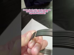 Japon müşterileri için otomotiv piston halkaları için özel kesim teknolojisi