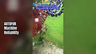 Kesme makinesinin güvenilirlik testi?